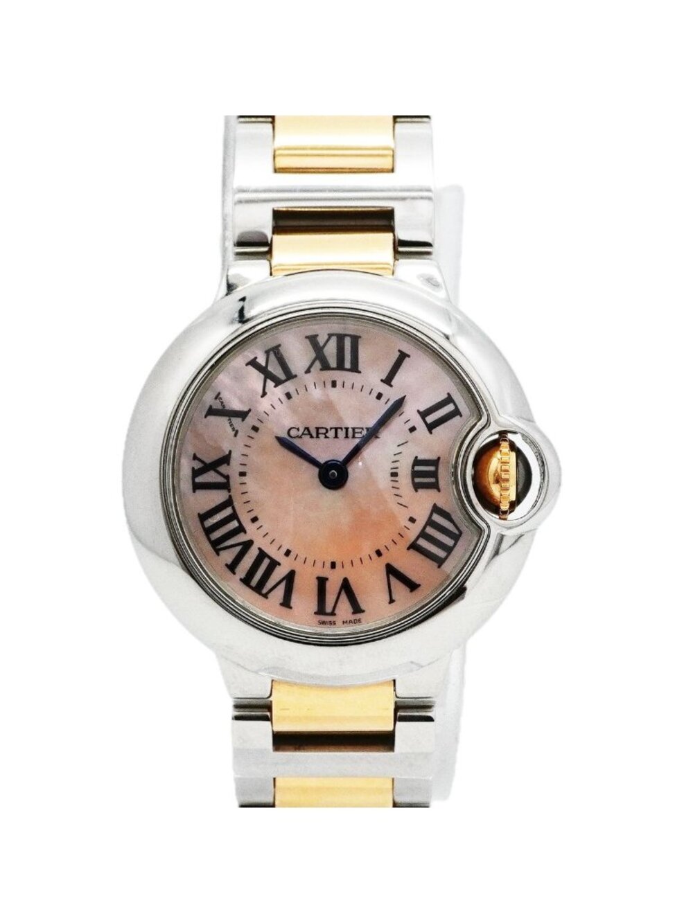 Cartier Ballon Bleu SM Pink Dial Watch